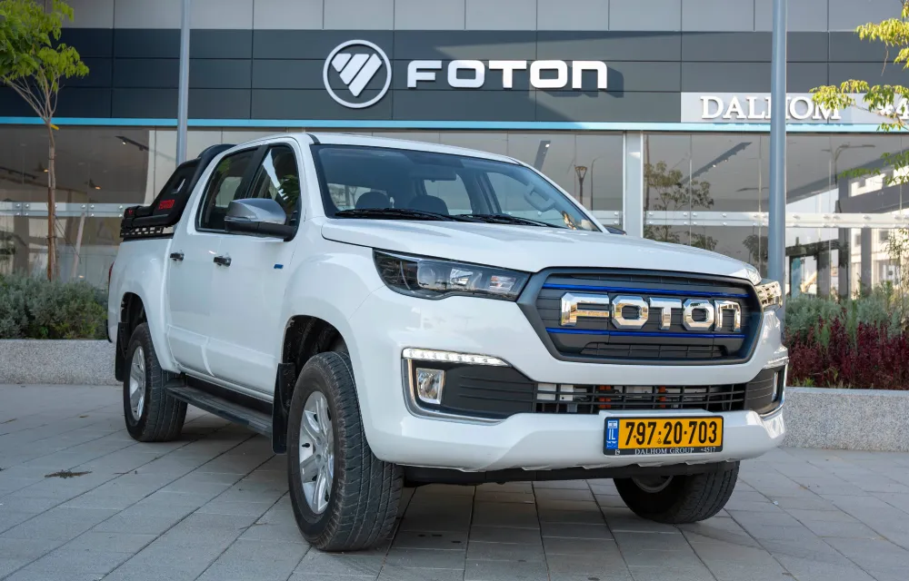 הטנדר החשמלי FOTON eTUNLAND (צילום: יצרן)