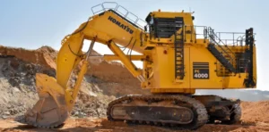 מחפר חשמלי Komatsu PC4000E (צילום: יצרן)